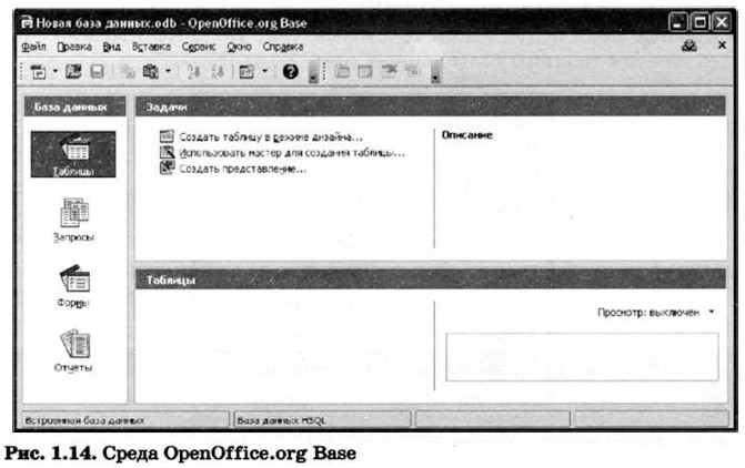  OpenOffice.org Base