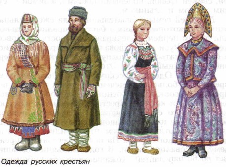 Одежда русских крестьян