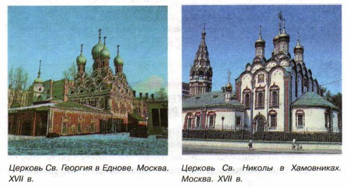 Церковь Св. Георгия в Еднове. Москва. XVII в.