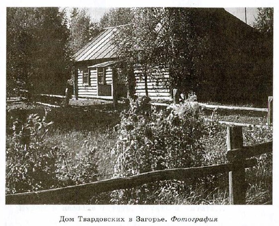 Дом Твардовских в Загорье