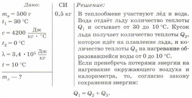 Кусок льда имеющий температуру 0 градусов