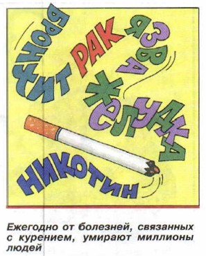 Ежегодно от болезней, связанных с курением, умирают миллионы людей