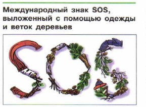 ������������� ���� SOS, ���������� � ������� ������ � ����� ��������